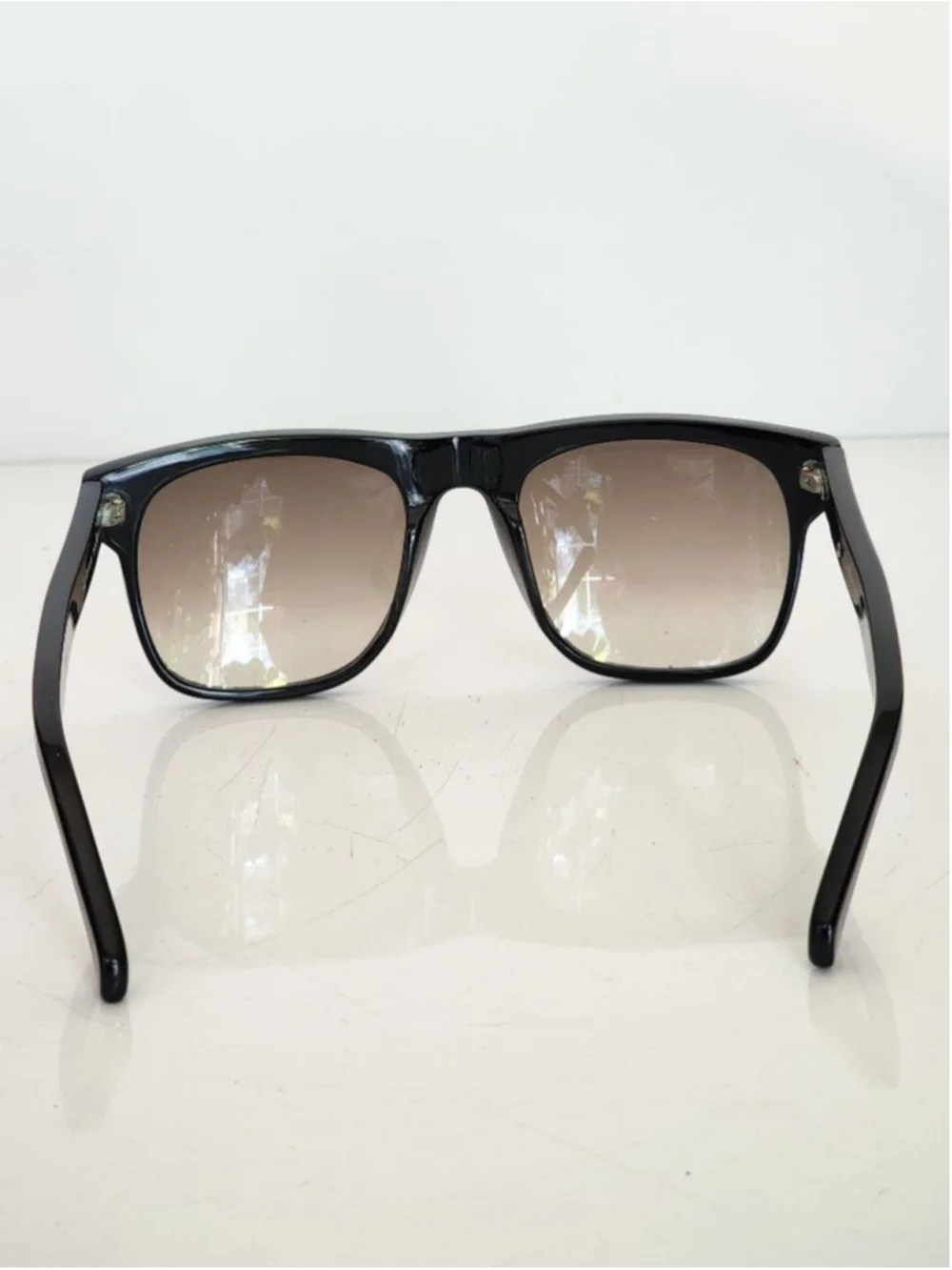 KAREN WALKER Pilgrim Square Gradient‎ Sunglasses Black 09904016
